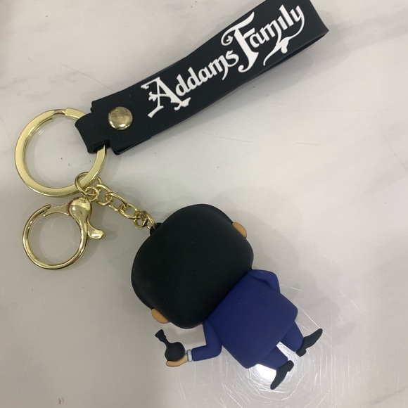 ADDAMS FAMILY Gomez Key Ring with Wrist Strap - Picture 3 of 3